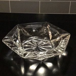 Vintage Crystal Ashtray
